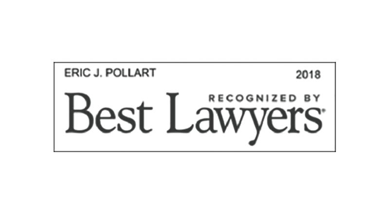 Eric J. Pollart Recognized by Best Lawyers 2018