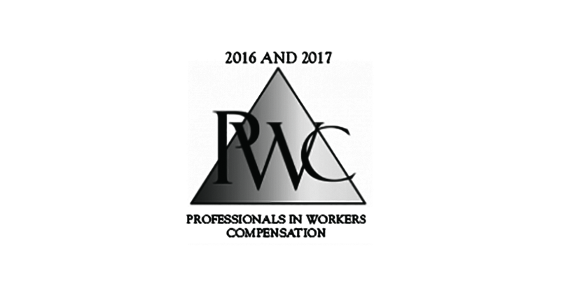 Eric J. Pollart recognized by Professionals in Workers Compensation 2016 and 2017