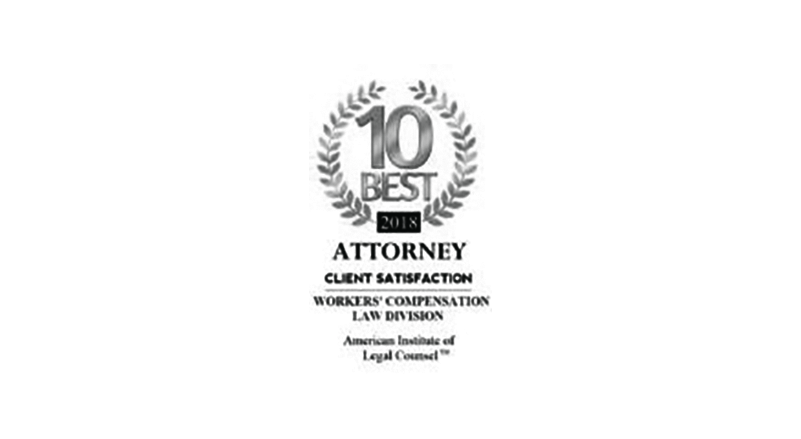 Gail L. Benson - 10 Best Attorney Workers Compensation Law Division 2018