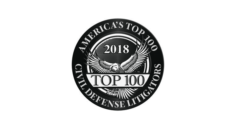 Ilene H. Feldmeier - America's Top 100 Civil Defense Litigators 2018