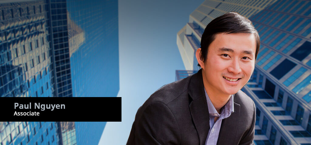 Bio profile banner for Paul Nguyen, Associate Attorney at Pollart Miller LLC