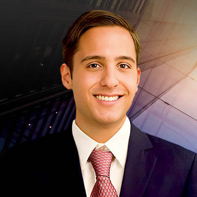 Portrait of Associate Attorney Cameron Azimi, Pollart Miller LLC