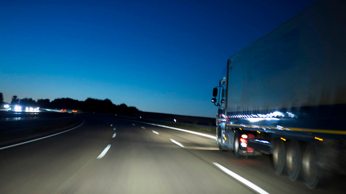 A claimant does not sustain a compensable injury after causing a motor vehicle accident with a box truck.