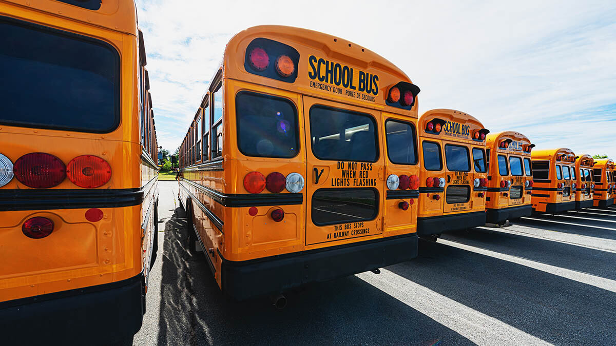A school bus driver suffers a compensable work injury when exposed to exhaust from a bus that he drove.