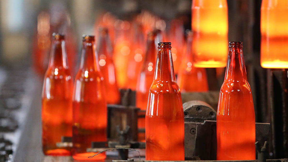 Civil subrogation claim for an employee burned during the manufacturing of glass bottles