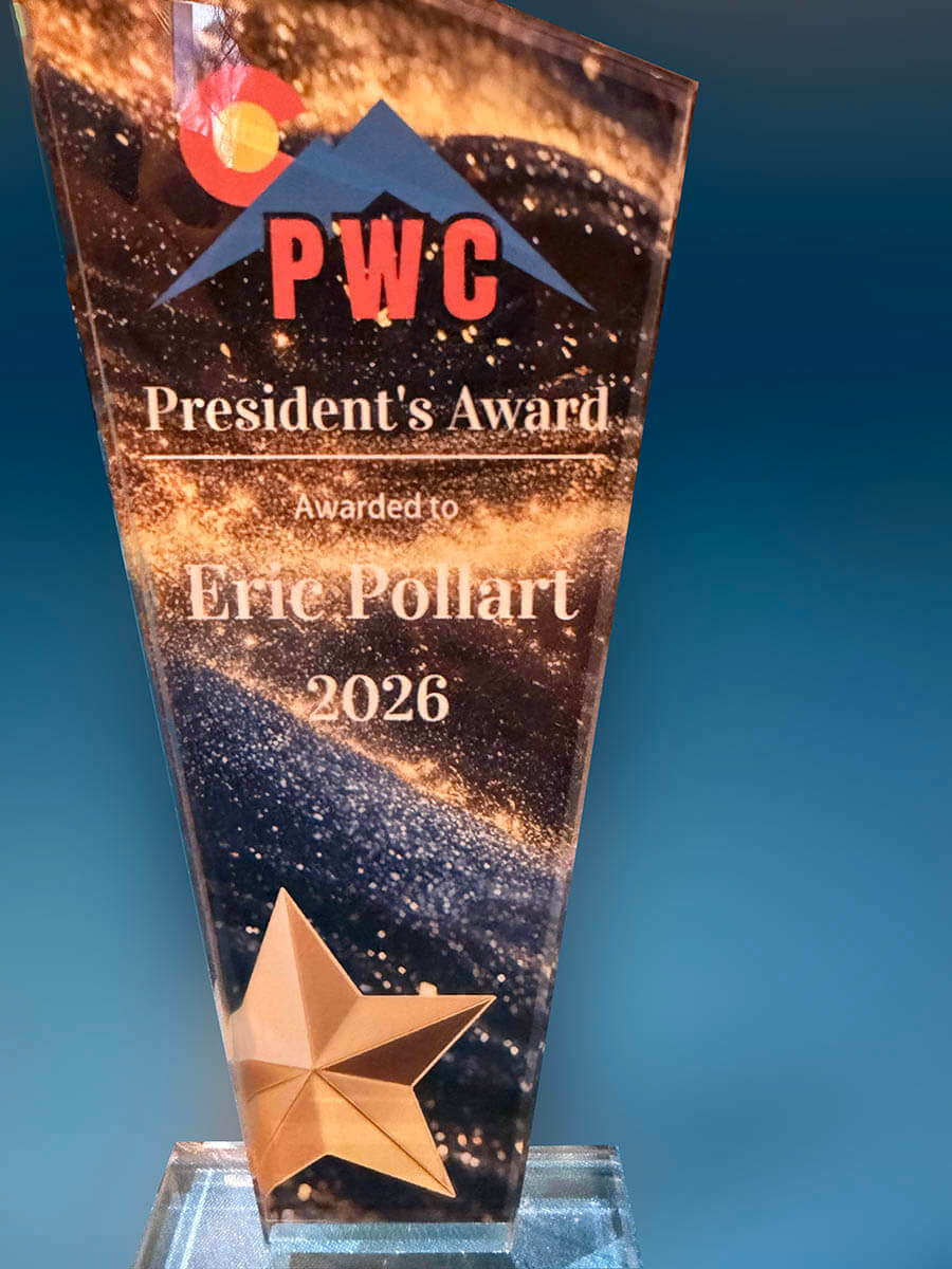 PWC President's Award for Eric Pollart 2026